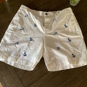 Brooks brothers embroidered Anchor Shorts